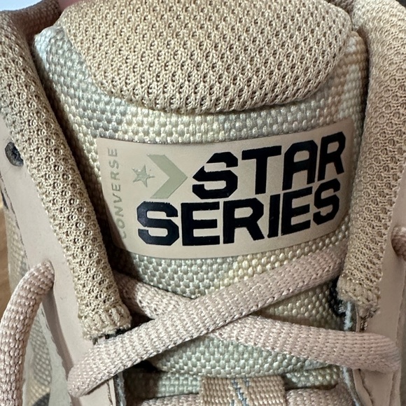 Converse Star Series BB Mid Papyrus Camo Sneakers Men’s 10.5 (missing insoles) - Picture 8 of 12